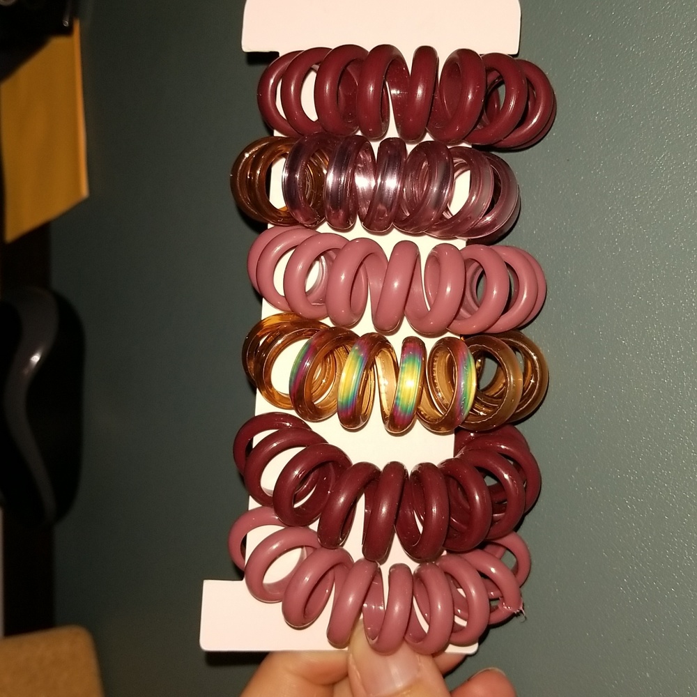 Curly Hair Large Coil Hair Ties